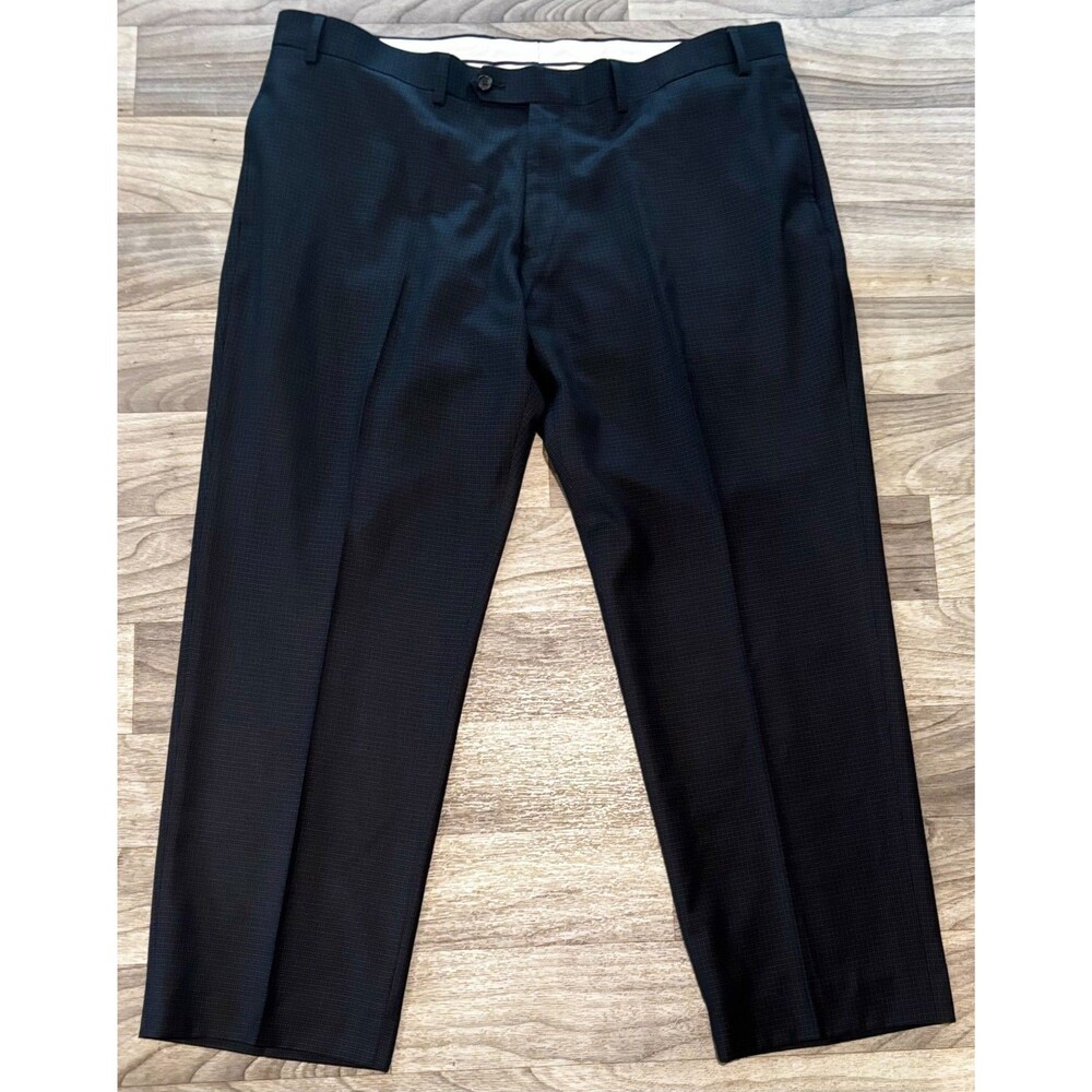 Ralph Ralph Lauren Mens 40x29 Gray Pleated Dress Pants Trousers Washable